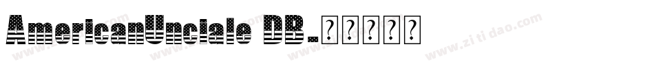 AmericanUnciale DB字体转换